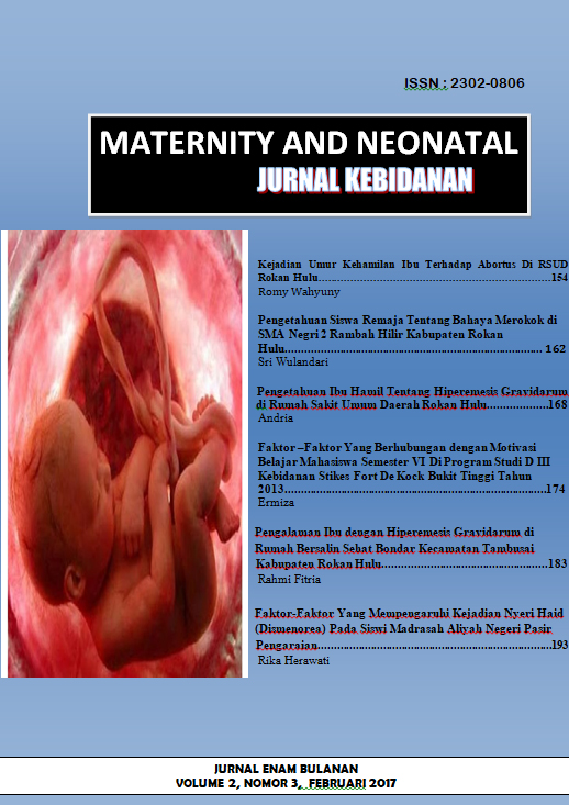 					View Vol. 2 No. 3 (2017): Maternity And Neonatal
				